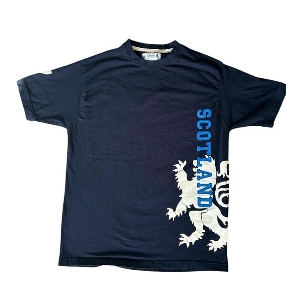 Scott Navy Blue Kids Short Sleeve Tee - Picture 1 of 7
